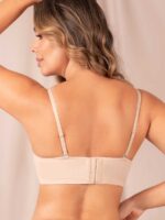 Brasier Strapless Push-Up + Banda Semi-Ancha Haby